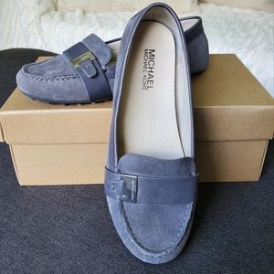 Michael Kors Gray Suede Loafer 6.5